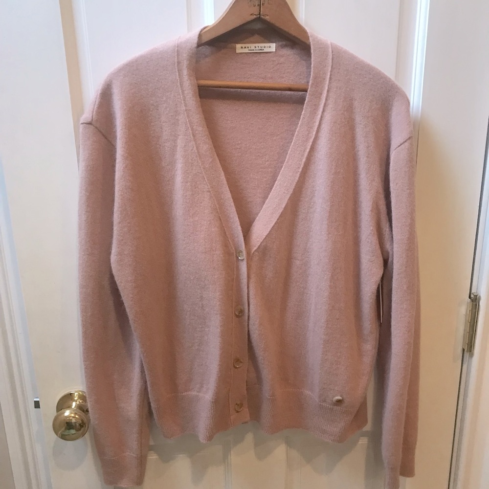 Ravi Studio Pink cardigan